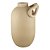 VASO BOJUDO COM ALCA DECORATIVO BEGE 34CM - Imagem 1