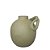 VASO BOJUDO COM ALCA DECORATIVO VERDE OXIDO 24CM - Imagem 1
