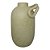 VASO BOJUDO COM ALCA DECORATIVO VERDE OXIDO 34CM - Imagem 1