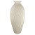 VASO GARRAFA ONDULADA CAPPUCCINO 40cm - Imagem 1