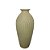 VASO GARRAFA ONDULADA VERDE OXIDO 34cm - Imagem 1