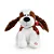 CACHORRO NATALINO C/GORRO,SOM E MOV MRR/VRM/BCO 3AA - Imagem 1