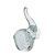 ESCULTURA ELEFANTE DECOR EM VIDRO MURANO BRANCO - Imagem 1