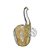 ESCULTURA ELEFANTE DECOR MURANO DOURADO - Imagem 1