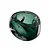 VASO DECORATIVO DE VIDRO VERDE ESTILO MURANO 12CM - Imagem 1