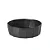 VASO CENTRO DE MESA DECORATIVO EM CERAMICA PRETO 25,3CM - Imagem 1