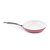 FRIGIDEIRA ALUMINIO ROSA REVESTIMENTO CERAMICO 20CM - Imagem 1