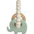 MORDEDOR EM SILICONE E BAMBU ELEFANTE VERDE BUBA - Imagem 4