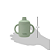 COPO EM SILICONE VERDE 120ml BUBA - Imagem 8