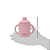 COPO EM SILICONE ROSA 120ml BUBA - Imagem 6