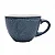 XICARA DE CHA DE CERAMICA COM PIRES MARINE AZUL 217ML WOLFF - Imagem 4