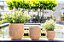 TRIO DE VASO KINZA TERRA DECORATIVO - Imagem 2
