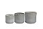 CJ3 VASO CARMEN CLOUDY WHITE VIETNAMITA DECORATIVO - Imagem 1