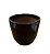 VASO RICO PRETO MARMORE VIETNAMITA DECORATIVO 33X36CM - Imagem 2