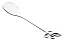 CJ 4 COLHERES DE CHA DE ACO INOX LEAVES PRATA LYOR - Imagem 4