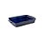 CJ DE TRAVESSA DE CERAMICA AZUL RETANGULAR 3PCS MEDIDAS - Imagem 2