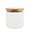 POTE MANTIMENTO DE VIDRO C/TAMPA DE BAMBU 500ml- OIKOS - Imagem 1