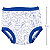CUECA DE DESFRALDE DINO  P AZUL E CINZA BUBA - Imagem 4