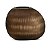 VASO EM VIDRO BRONZE DECORATIVO ORGANICO MART - Imagem 1