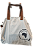 BIG BAG BRASIL CRUA C/FORRO AZUL E BRANCO - Imagem 1