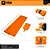 Colchonete Inflável 192x60x5cm Nylon TPU Sleep Pack NTK - Imagem 8