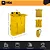 Mochila Foxy 20L Poliéster NTK Amarelo - Imagem 9