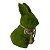 ESCULTURA CECORATIVA COELHO MUSGO VERDE - 13cm - Imagem 2