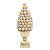 ESCULTURA ARVORE DECOR COM OVOS ELEGANCE EM RESINA - 29cm - Imagem 1