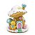 ESCULTURA CASINHA DECOR COM PATINHO - LINHA COOKIE 12cm - Imagem 1