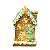ESCULTURA CASINHA DECOR C LED CASA COELHO LINHA COOKIE 14cm - Imagem 2