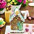 ESCULTURA CASINHA DECOR C LED CASA COELHO LINHA COOKIE 14cm - Imagem 3