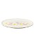 TRAVESSA OVAL COELHOS ROSA EM RELEVO PORCELANA 35,5X25,5CM - Imagem 2