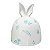 QUEIJEIRA ORELHA DE COELHO FLORAL AZUL EM PORCELANA - Imagem 2