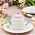 BULE EM PORCELANA COELHOS EM RELEVO LINHA PEARL 700ml - Imagem 2