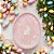 PRATO EM PORCELANA ROSA COELHO EM RELEVO FLORAL - Imagem 2