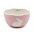 BOWL EM PORCELANA COELHO EM RELEVO BR/RS 8X15cm - Imagem 1