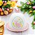 QUEIJEIRA EM PORCELANA COELHO EM RELEVO BR/RS 23cm - Imagem 2