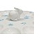 PORTA OVOS BRANCO EM PORCELANA COM COELHO FLORAL 30CM - Imagem 3