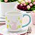 CANECA DE PORCELANA COELHO EM RELEVO LINHA PEART 400ml - Imagem 2