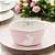 BOWL ROSA EM PORCELANA COELHO FLORAL PASCOA 100ml - Imagem 2