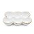 PORTA OVOS EM PORCELANA BRANCA PASCOA 3x16cm - Imagem 1