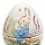 POTE OVO MD. PETER RABBIT LEITOR EM CERAMICA LUIZ SALVADOR - Imagem 2