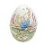 POTE OVO MD. PETER RABBIT LEITOR EM CERAMICA LUIZ SALVADOR - Imagem 1