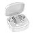 Fone De Ouvido Bluetooth Tws Aerlive Branco e Prata Geonav - Imagem 1