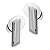 Fone De Ouvido Bluetooth Tws Aerlive Branco e Prata Geonav - Imagem 2