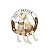 GUIRLANDA DECORATIVA CASAL DE COELHOS FELIZ PASCOA - 33cm - Imagem 1
