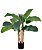 ARVORE PERMANENTE FOLHAGEM BANANEIRA X2 NO POTE 120cm - Imagem 1
