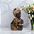 ESCULTURA BUSTO AFRICANA DECOR RESINA  CARAM E DOUR 27,5CM - Imagem 2