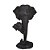 ESCULTURA MAE E FILHOTE ELEFANTE DECORATIVO PRETO 44CM - Imagem 1