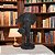 ESCULTURA MAE E FILHOTE ELEFANTE DECORATIVO PRETO 44CM - Imagem 2